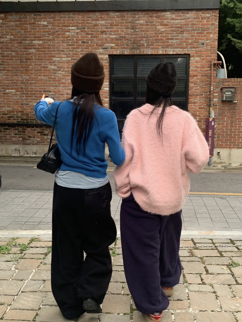 VAARA東大門㊣代購女士新品推薦25秋冬真品休閑人氣休閑褲絨VAARA休閑褲