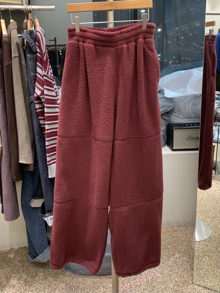 VAARA東大門㊣代購女士新品推薦25秋冬真品休閑人氣休閑褲絨VAARA休閑褲圖色3