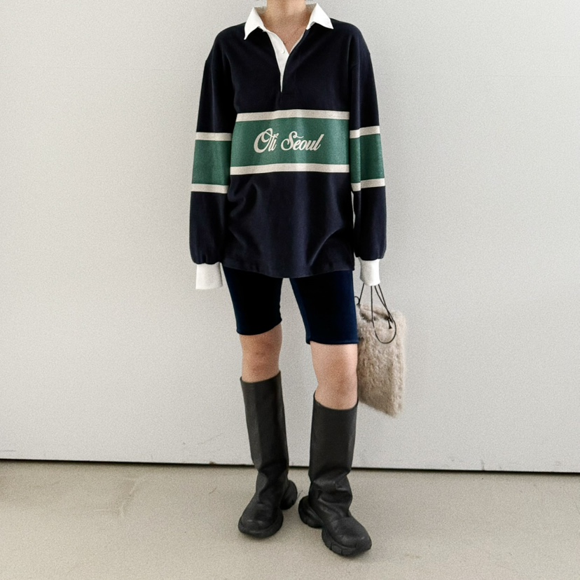 OLI SEOUL東大門㊣代購女士新品推薦職業短褲天鵝絨緊身褲OLI SEOUL短褲