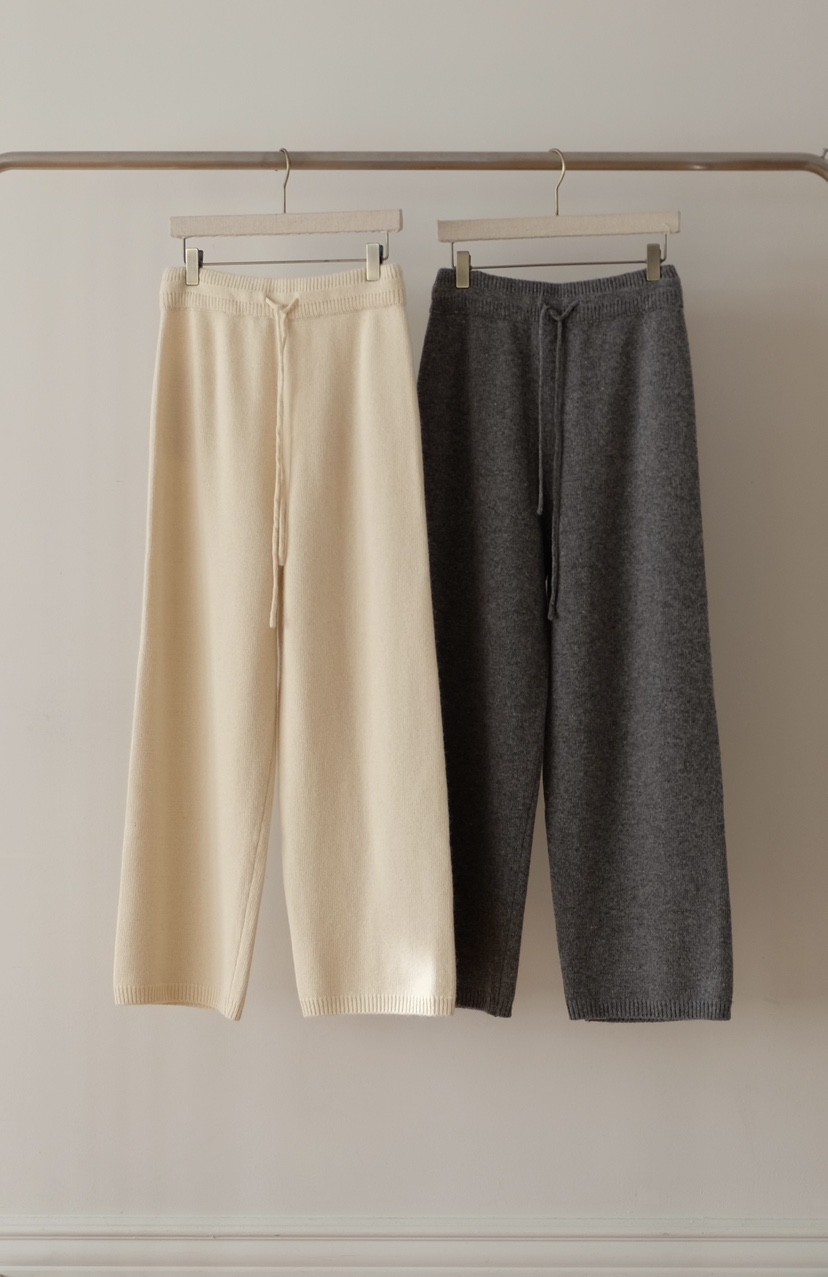 SORBET東大門㊣代購女士新款職業熱賣時尚人氣休閑休閑褲浣熊SORBET/flat white休閑褲