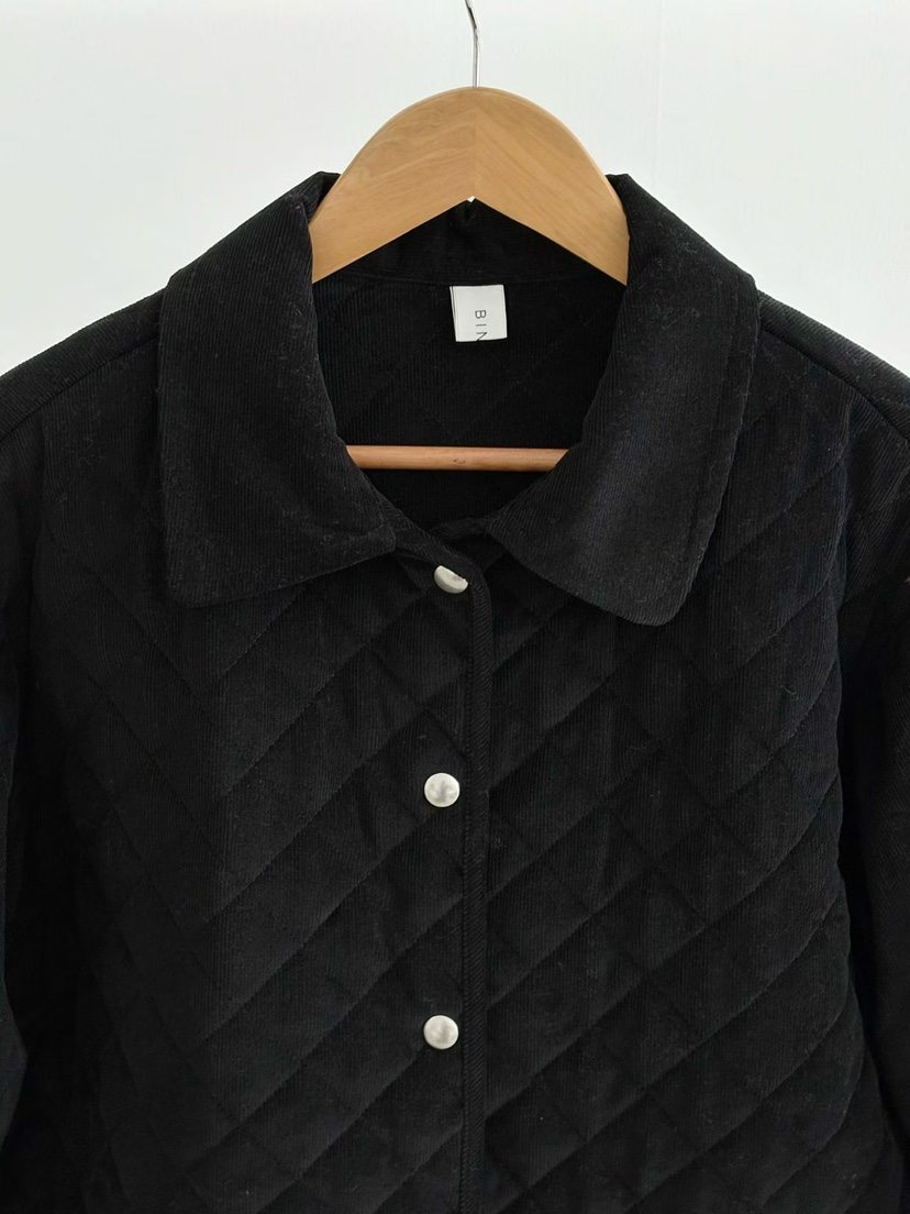 BINUS東大門㊣代購女裝新款25秋冬熱賣推薦休閑時尚短款棉服BINUS短款棉服