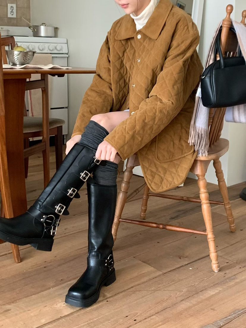 BINUS東大門㊣代購女裝新款25秋冬熱賣推薦休閑時尚短款棉服BINUS短款棉服