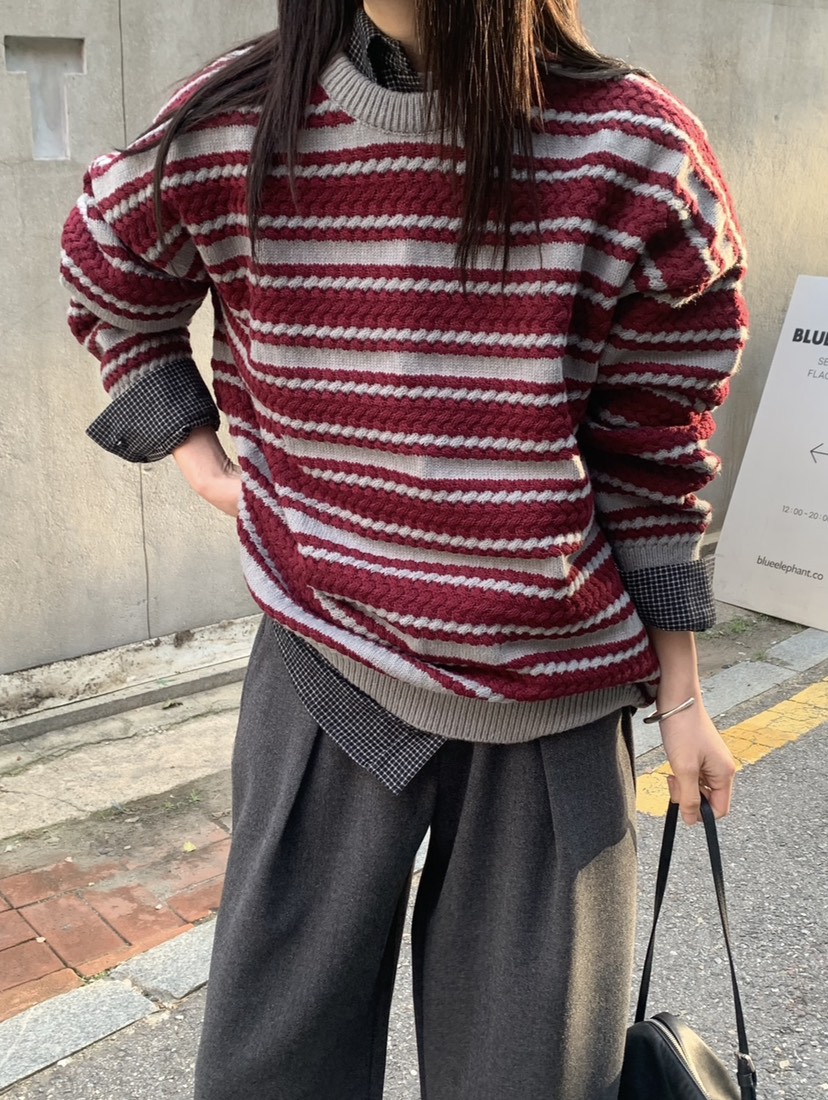 VAARA東大門㊣實拍女裝新款25秋冬人氣推薦休閑熱賣時尚針織衫VAARA針織衫
