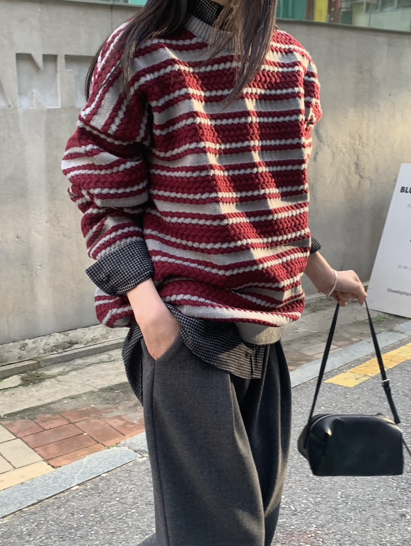 VAARA東大門㊣實拍女裝新款25秋冬人氣推薦休閑熱賣時尚針織衫VAARA針織衫