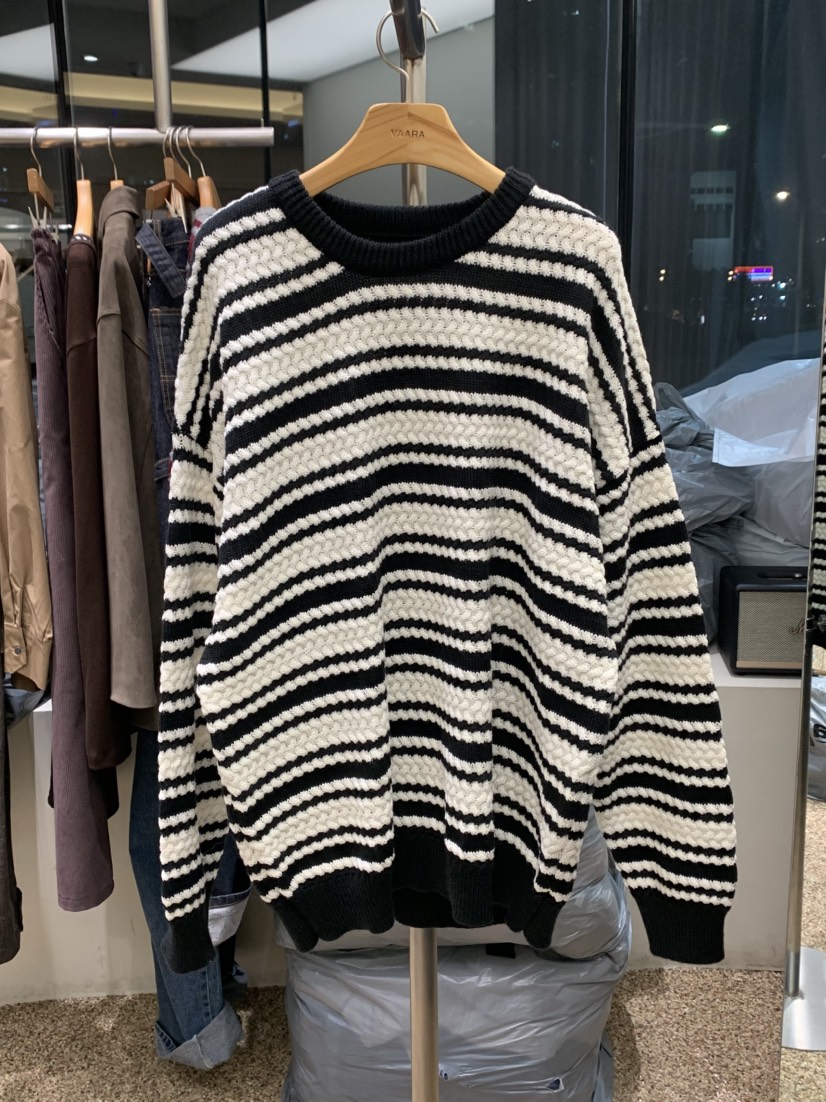 VAARA東大門㊣實拍女裝新款25秋冬人氣推薦休閑熱賣時尚針織衫VAARA針織衫圖色2