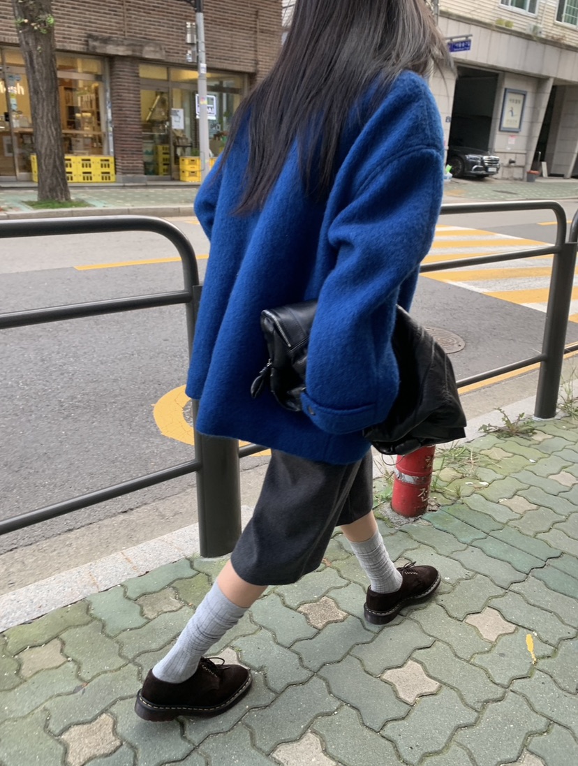 VAARA東大門㊣直郵女裝新款25秋冬職業人氣休閑真品中長款大衣VAARA中長款大衣