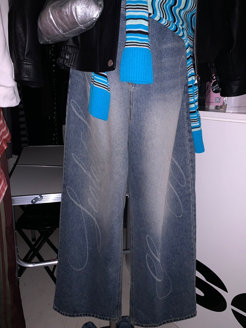 SEOLO東大門㊣代購女裝新品熱賣真品休閑時尚職業人氣牛仔褲Seolo seoul牛仔褲