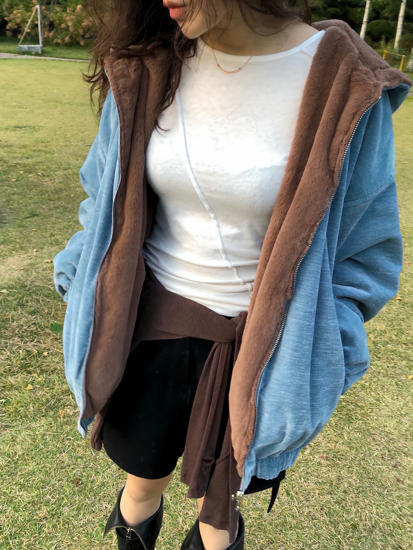 GLITTER東大門㊣直郵女士新款時尚推薦熱賣職業人氣夾克里外穿GLITTER夾克