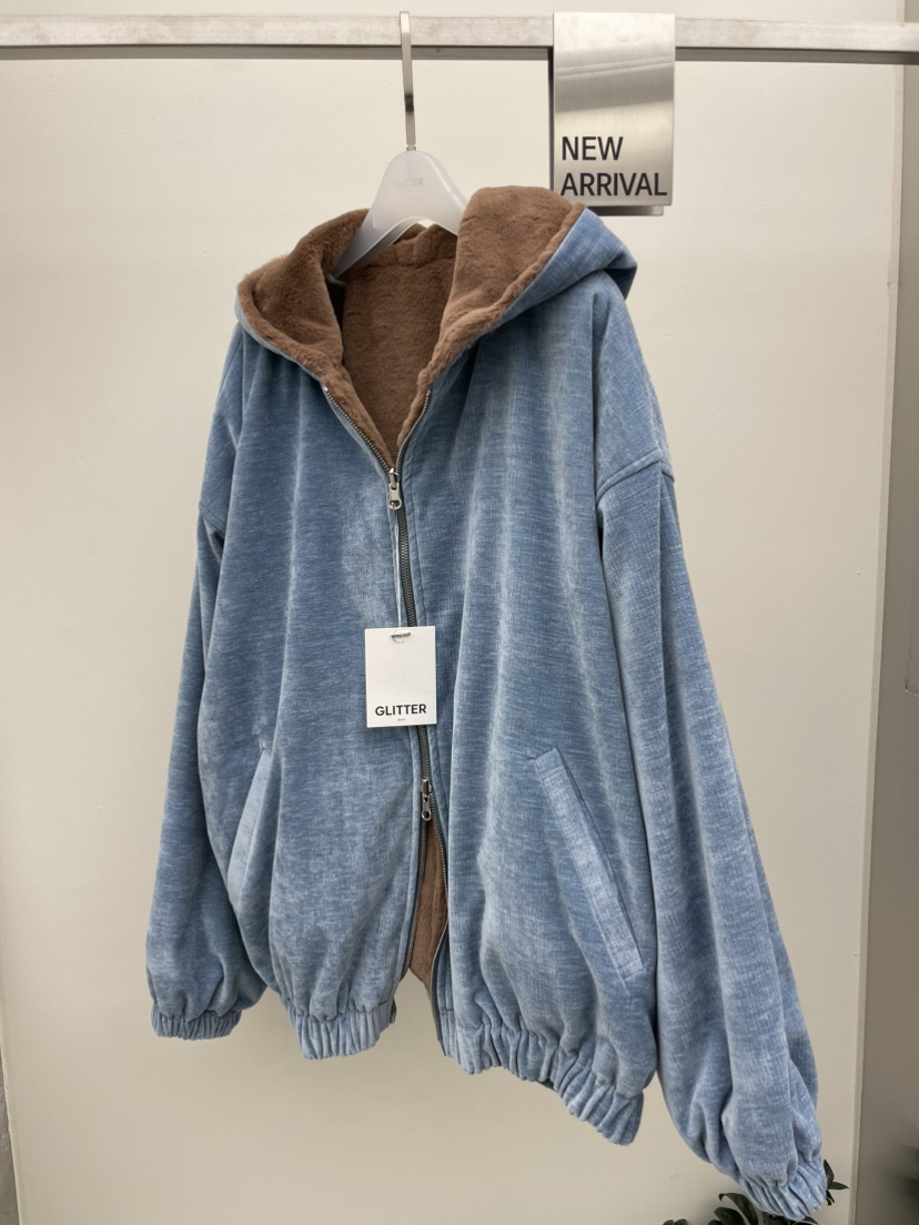 GLITTER東大門㊣直郵女士新款時尚推薦熱賣職業人氣夾克里外穿GLITTER夾克圖色2