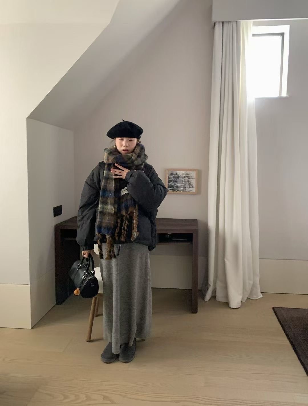 ANGE東大門㊣代購女士新品職業熱賣人氣時尚休閑推薦圍巾披肩ANGE圍巾/披肩