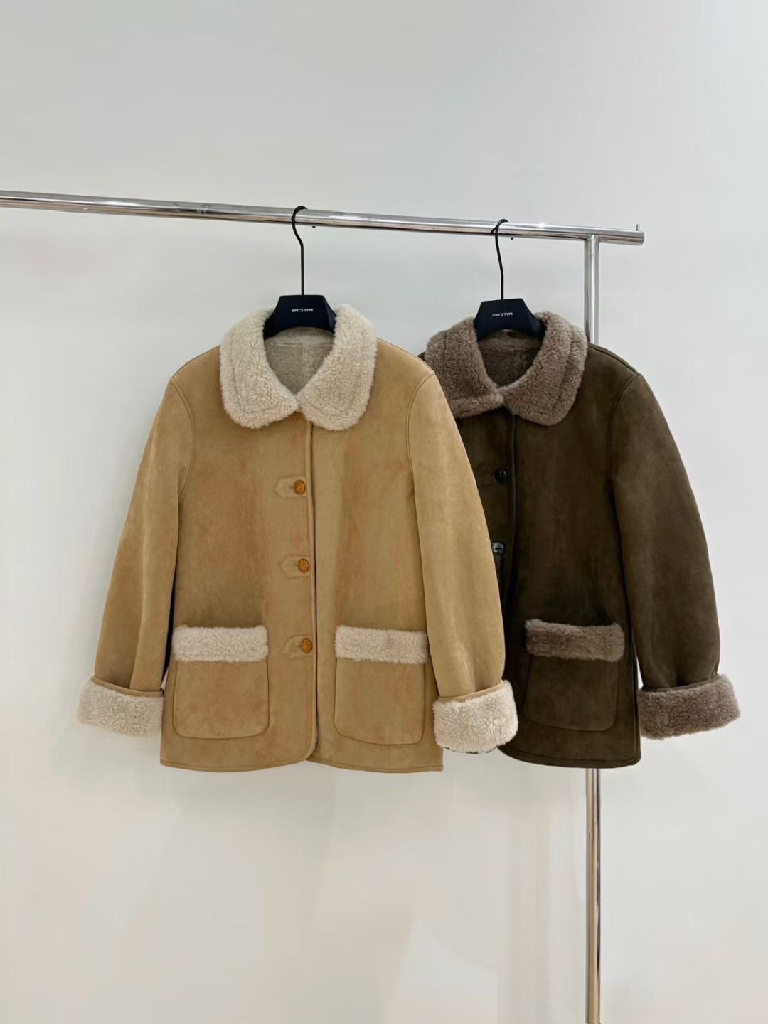 ANGE東大門㊣代購女士新品推薦休閑人氣熱賣25秋冬職業夾克ANGE夾克圖色2左二色