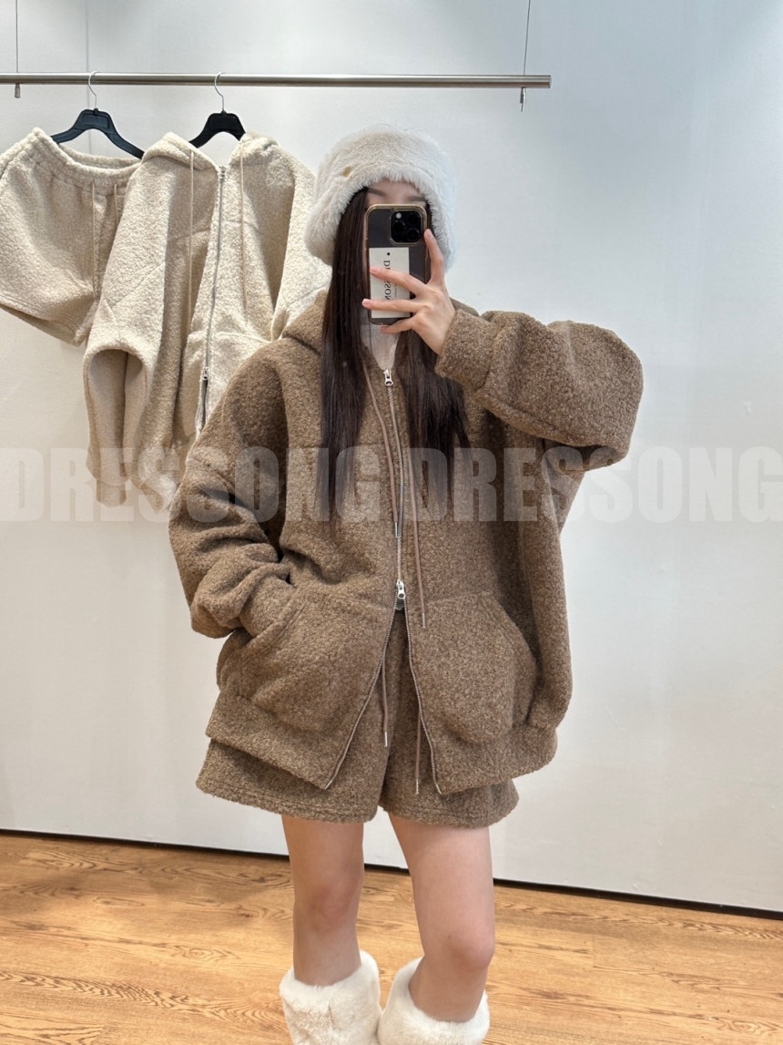 AMOOD東大門㊣直郵女裝新品職業熱賣時尚休閑25秋冬推薦短褲AMOOD短褲