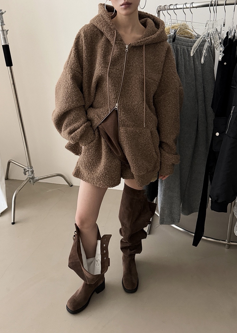 AMOOD東大門㊣直郵女裝新品職業熱賣時尚休閑25秋冬推薦短褲AMOOD短褲