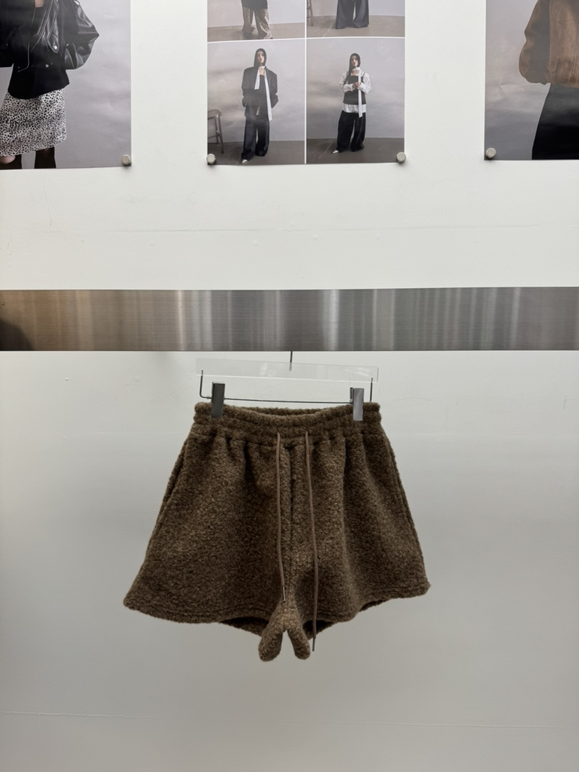 AMOOD東大門㊣直郵女裝新品職業熱賣時尚休閑25秋冬推薦短褲AMOOD短褲圖色2