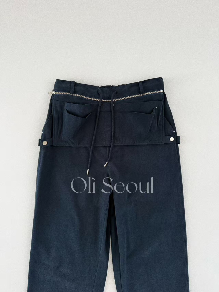 OLI SEOUL韓國代購㊣女士新款熱賣推薦人氣真品休閑休閑褲OLI SEOUL休閑褲