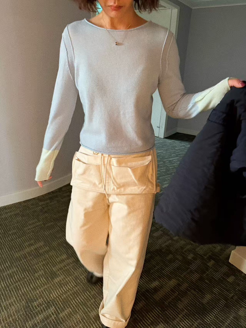 OLI SEOUL韓國代購㊣女士新款熱賣推薦人氣真品休閑休閑褲OLI SEOUL休閑褲