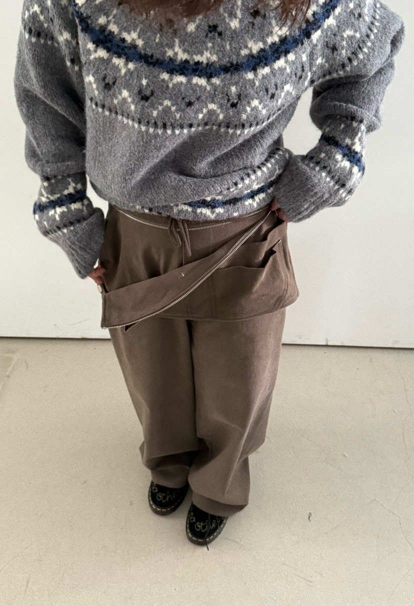 OLI SEOUL韓國代購㊣女士新款熱賣推薦人氣真品休閑休閑褲OLI SEOUL休閑褲