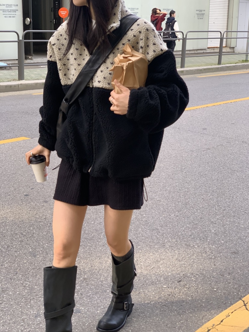 VAARA東大門㊣代購女士新款時尚25秋冬休閑人氣真品職業夾克VAARA夾克