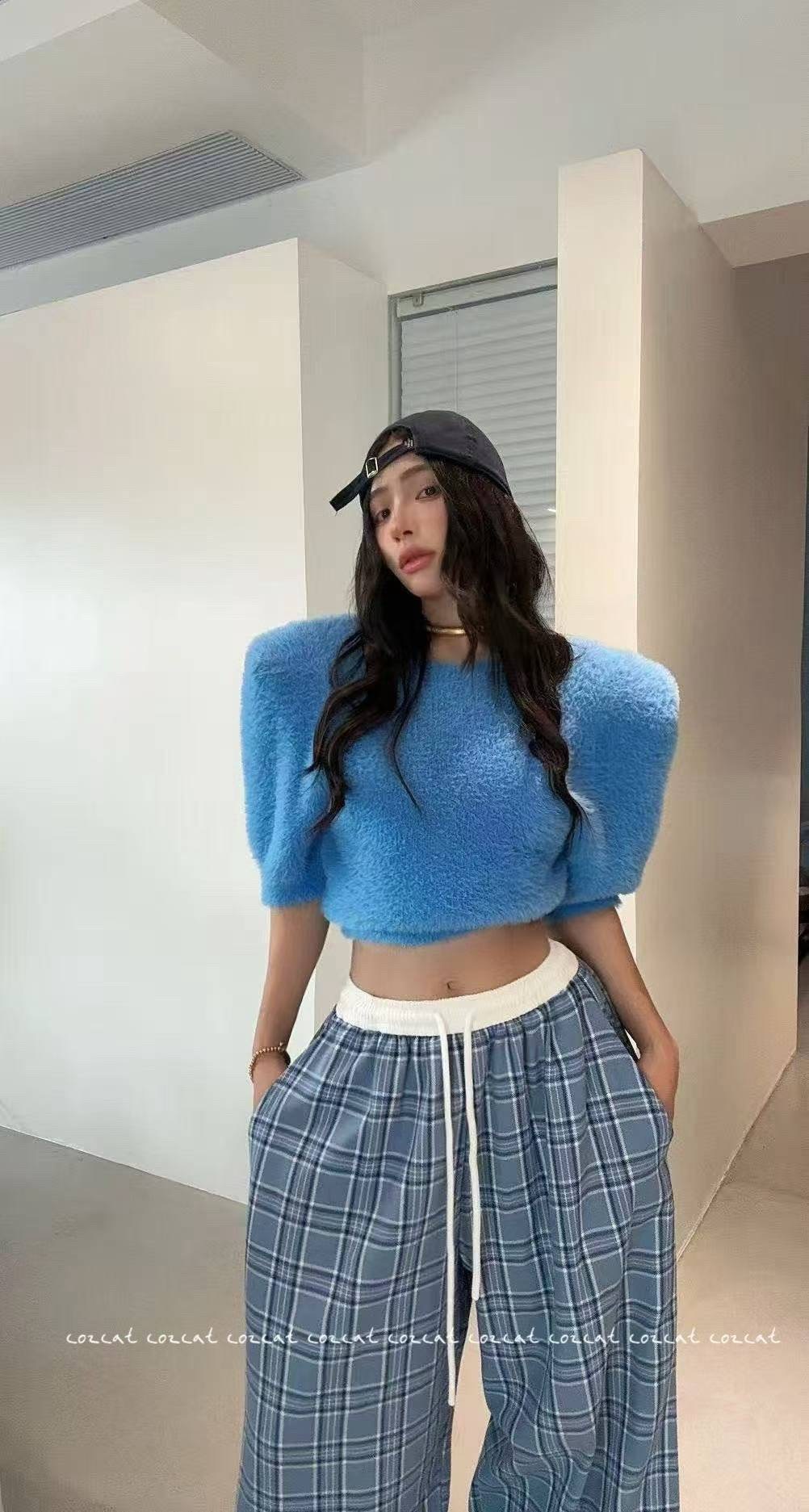 COZCAT-코즈켓-T東大門㊣代購女士新品時尚職業針織衫貂皮COZCAT針織衫圖色5