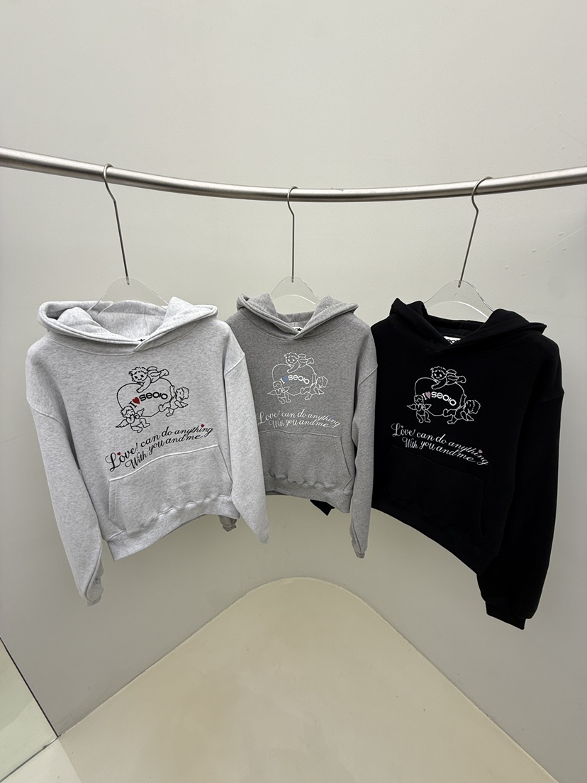 SEOLO東大門㊣代購女士新品職業熱賣真品時尚人氣休閑推薦衛衣Seolo seoul衛衣