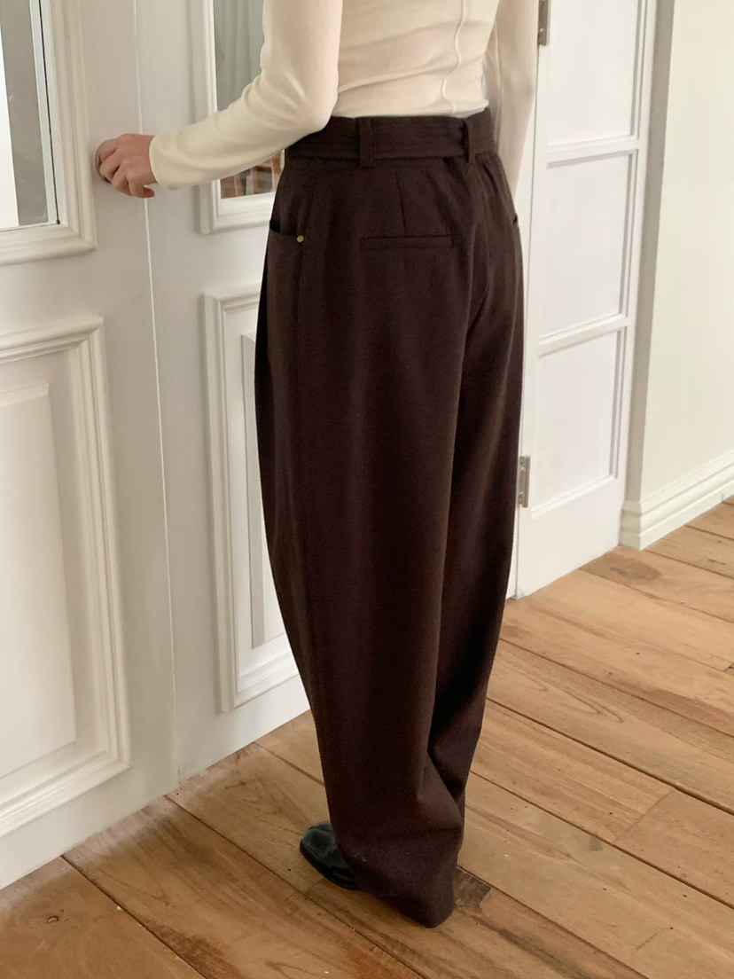 BINUS韓國代購㊣女士新款熱賣人氣休閑時尚真品職業25秋冬休閑褲BINUS休閑褲