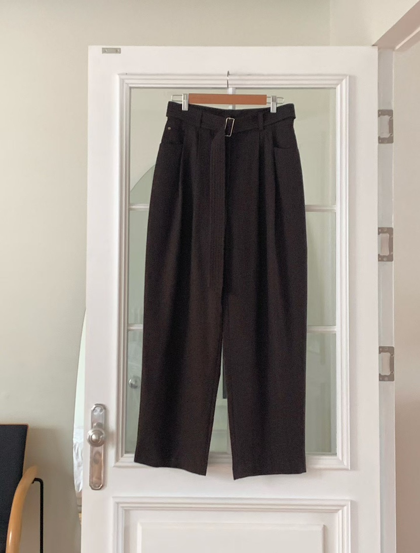 BINUS韓國代購㊣女士新款熱賣人氣休閑時尚真品職業25秋冬休閑褲BINUS休閑褲圖色2