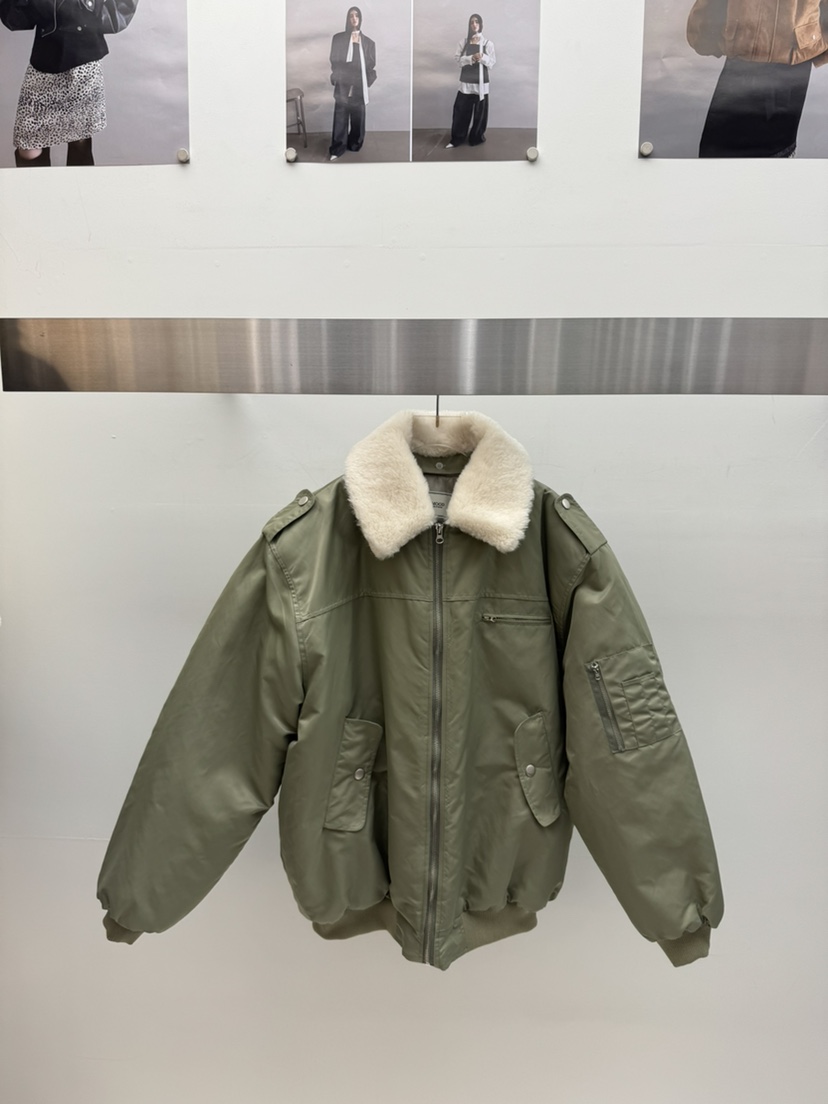 AMOOD韓國代購㊣女裝新款推薦休閑人氣熱賣時尚25秋冬短款棉服AMOOD短款棉服