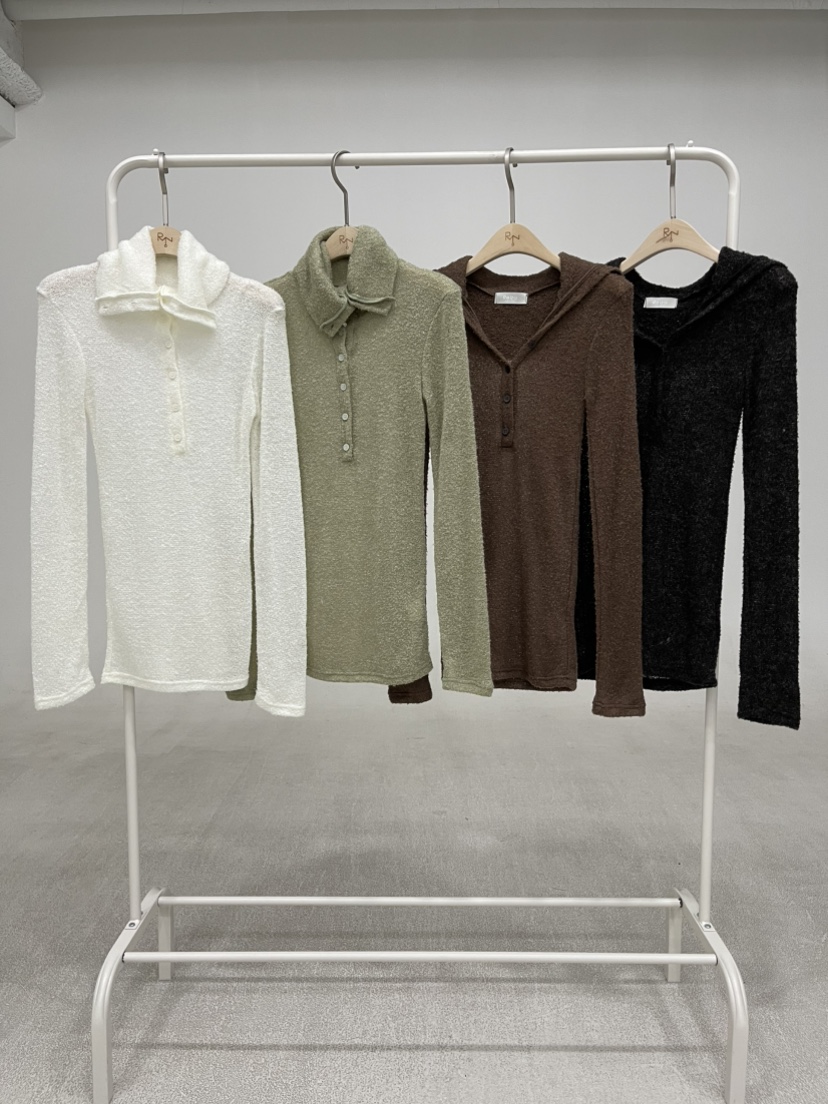 REIZ韓國直郵㊣女裝新款人氣25秋冬推薦休閑時尚真品針織衫REIZ針織衫