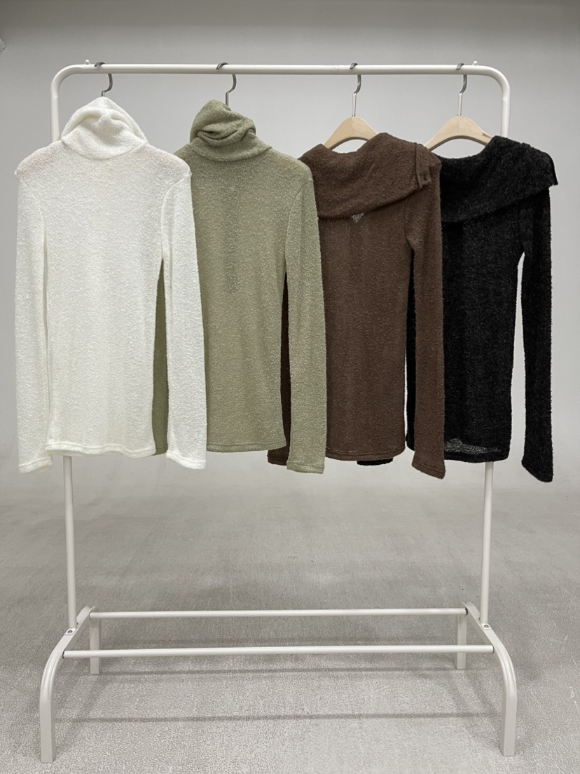 REIZ韓國直郵㊣女裝新款人氣25秋冬推薦休閑時尚真品針織衫REIZ針織衫