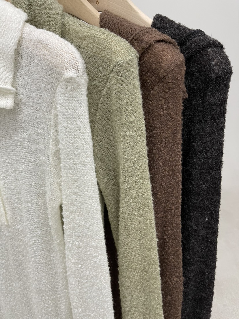 REIZ韓國直郵㊣女裝新款人氣25秋冬推薦休閑時尚真品針織衫REIZ針織衫