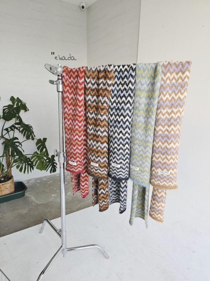 EBADA韓國代購㊣女裝新款時尚職業推薦熱賣休閑人氣圍巾披肩EBADA圍巾/披肩