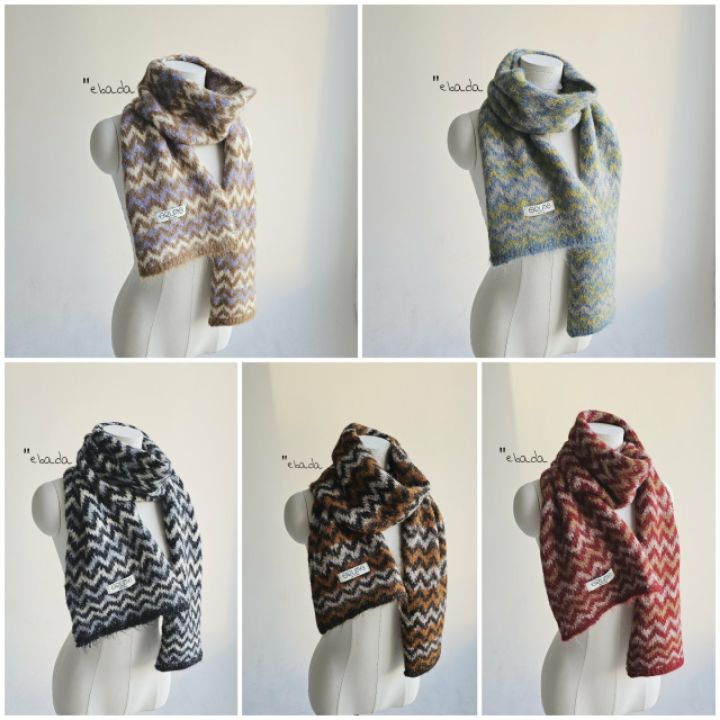 EBADA韓國代購㊣女裝新款時尚職業推薦熱賣休閑人氣圍巾披肩EBADA圍巾/披肩