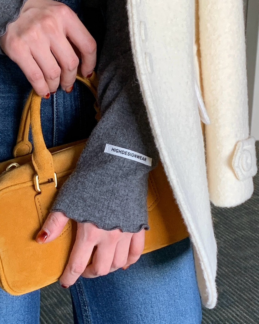 REVE CITE-L韓國代購㊣女裝新品職業時尚人氣25秋冬長袖T恤REVE CITE長袖T恤