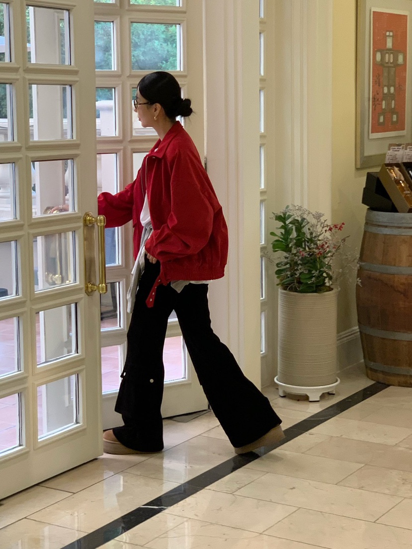 REVE CITE-L東大門㊣實拍女士新品真品推薦25秋冬熱賣休閑褲REVE CITE休閑褲