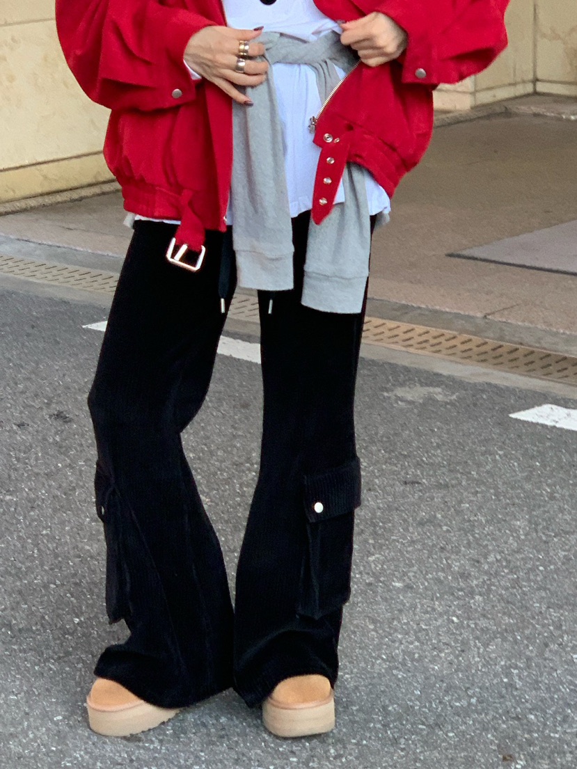 REVE CITE-L東大門㊣實拍女士新品真品推薦25秋冬熱賣休閑褲REVE CITE休閑褲