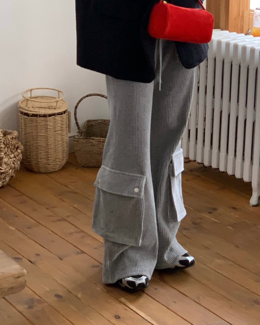 REVE CITE-L東大門㊣實拍女士新品真品推薦25秋冬熱賣休閑褲REVE CITE休閑褲