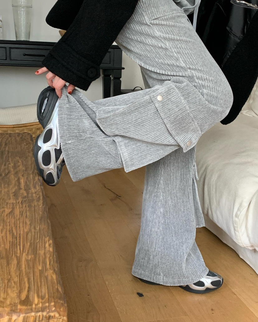 REVE CITE-L東大門㊣實拍女士新品真品推薦25秋冬熱賣休閑褲REVE CITE休閑褲