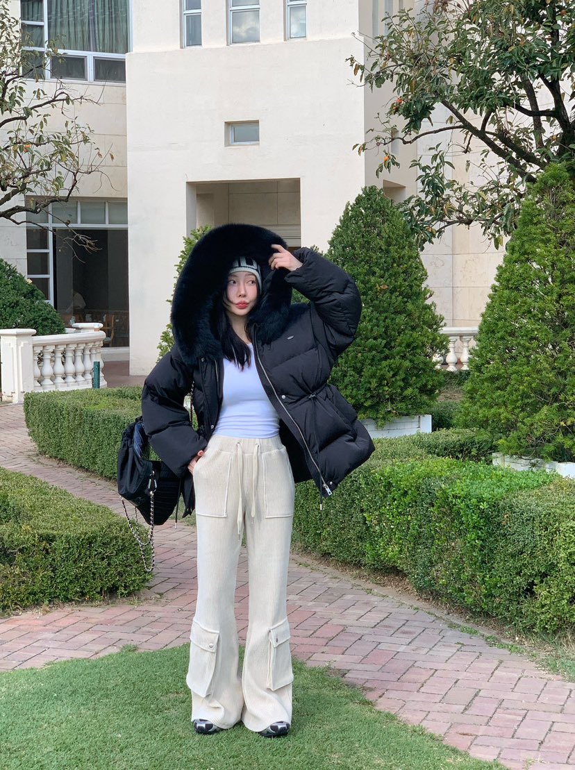 REVE CITE-L東大門㊣實拍女士新品真品推薦25秋冬熱賣休閑褲REVE CITE休閑褲