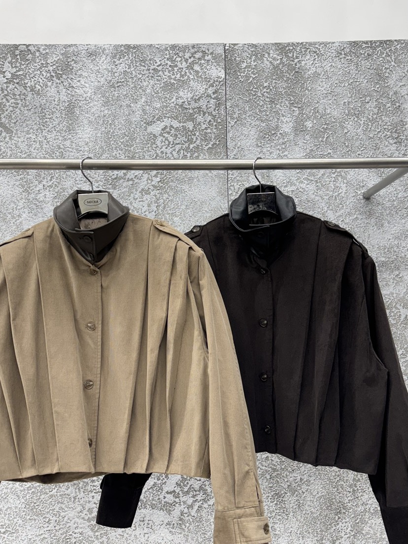 BADCALM東大門㊣實拍女裝新款25秋冬休閑推薦人氣夾克燈芯絨BADCALM夾克