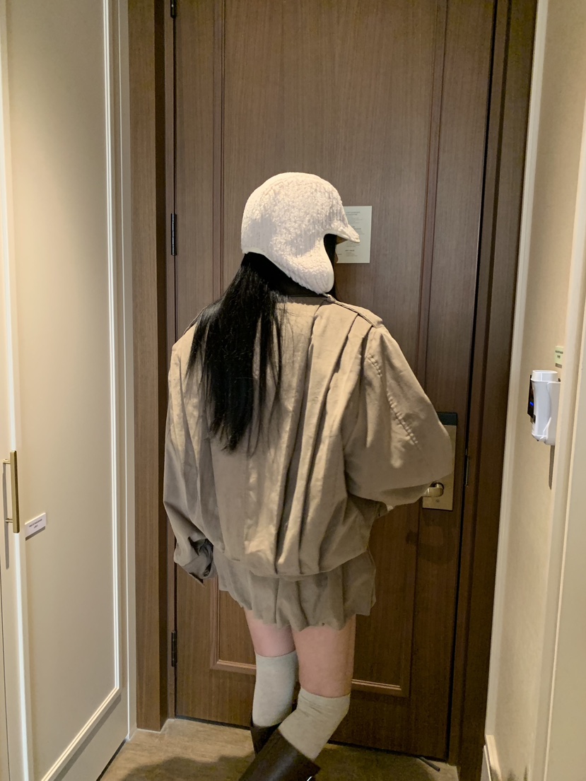 BADCALM東大門㊣實拍女裝新款25秋冬休閑推薦人氣夾克燈芯絨BADCALM夾克