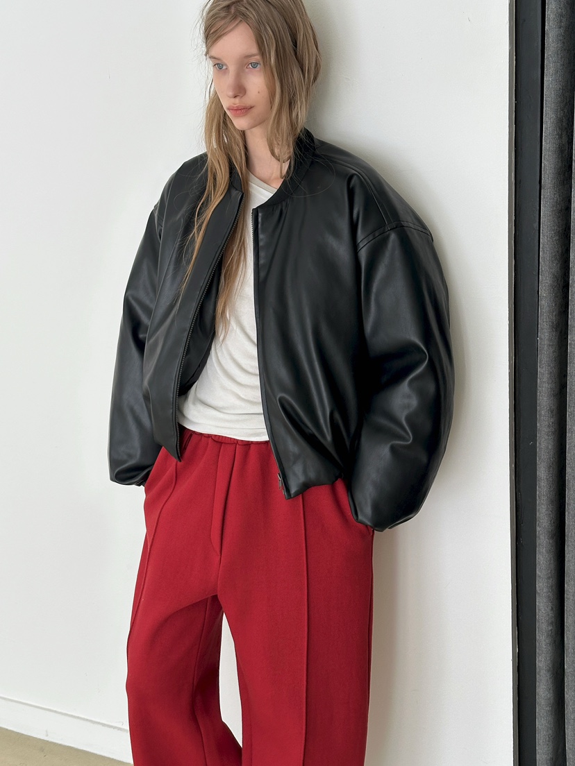 BOWIE東大門㊣實拍女士新品推薦熱賣25秋冬人氣真品夾克皮革BOWIE夾克