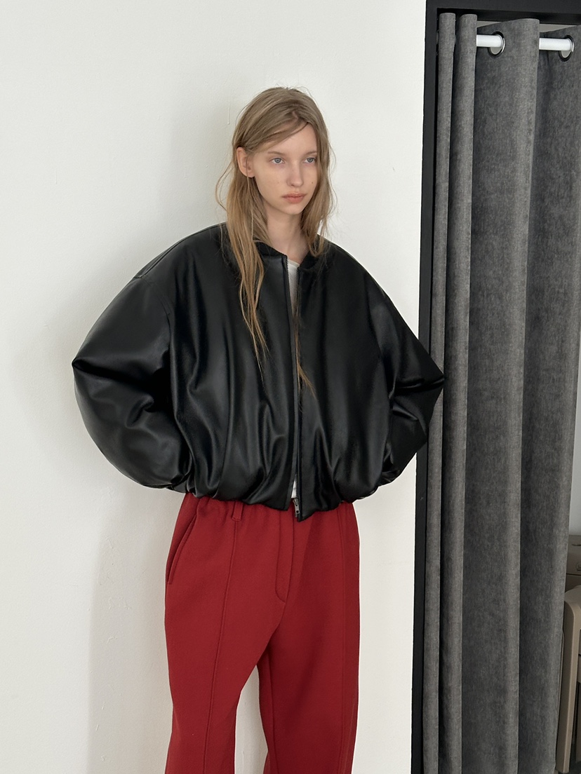 BOWIE東大門㊣實拍女士新品推薦熱賣25秋冬人氣真品夾克皮革BOWIE夾克