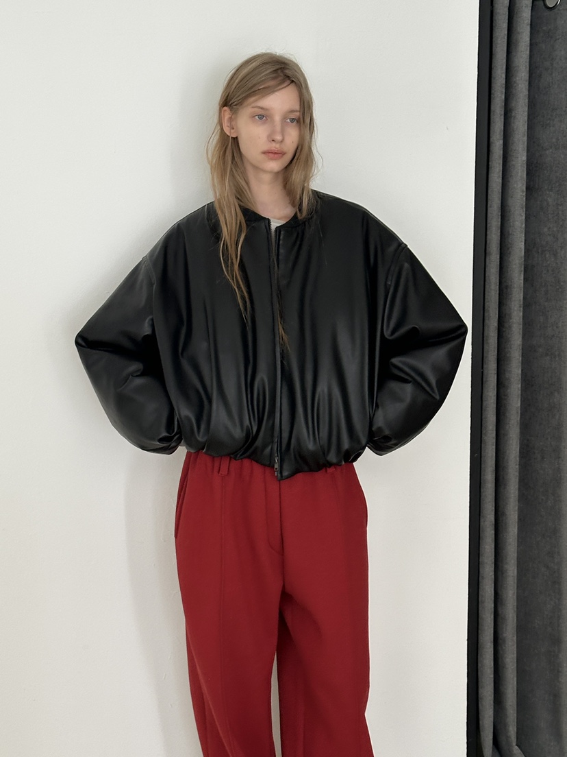 BOWIE東大門㊣實拍女士新品推薦熱賣25秋冬人氣真品夾克皮革BOWIE夾克