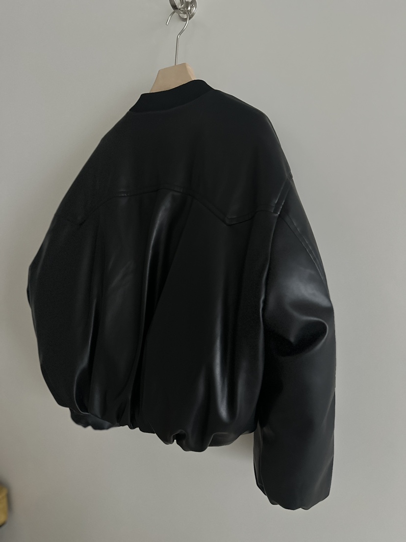 BOWIE東大門㊣實拍女士新品推薦熱賣25秋冬人氣真品夾克皮革BOWIE夾克