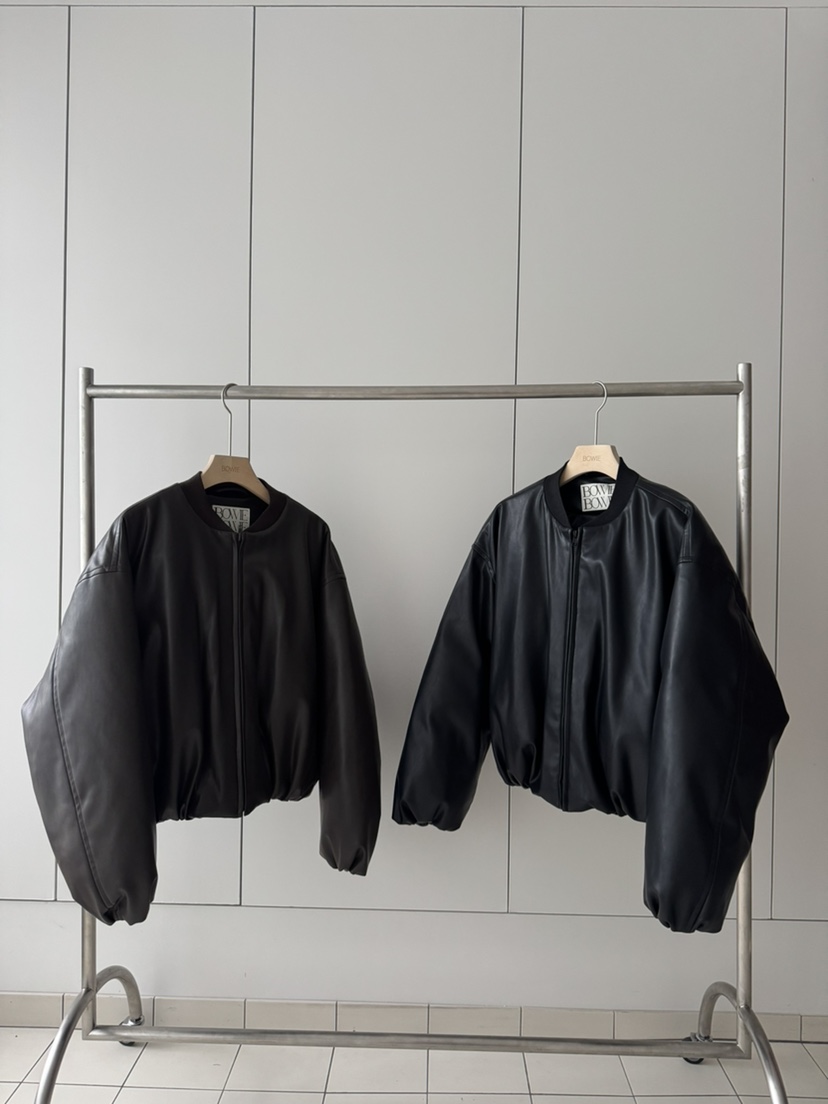 BOWIE東大門㊣實拍女士新品推薦熱賣25秋冬人氣真品夾克皮革BOWIE夾克