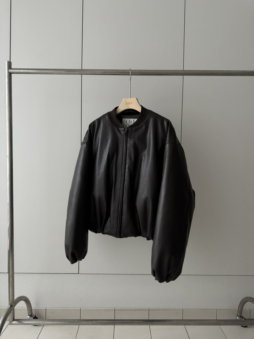 BOWIE東大門㊣實拍女士新品推薦熱賣25秋冬人氣真品夾克皮革BOWIE夾克
