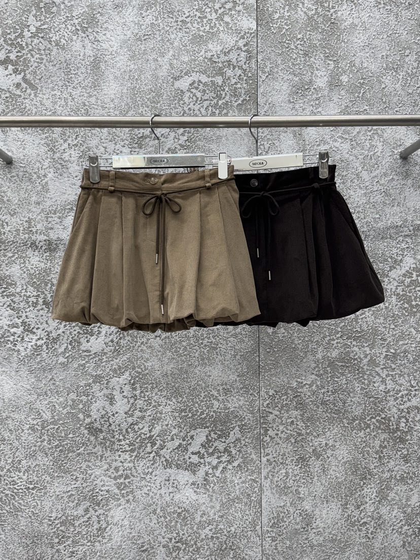 BADCALM韓國直郵㊣女裝新品時尚人氣推薦真品熱賣裙褲燈芯絨BADCALM裙褲