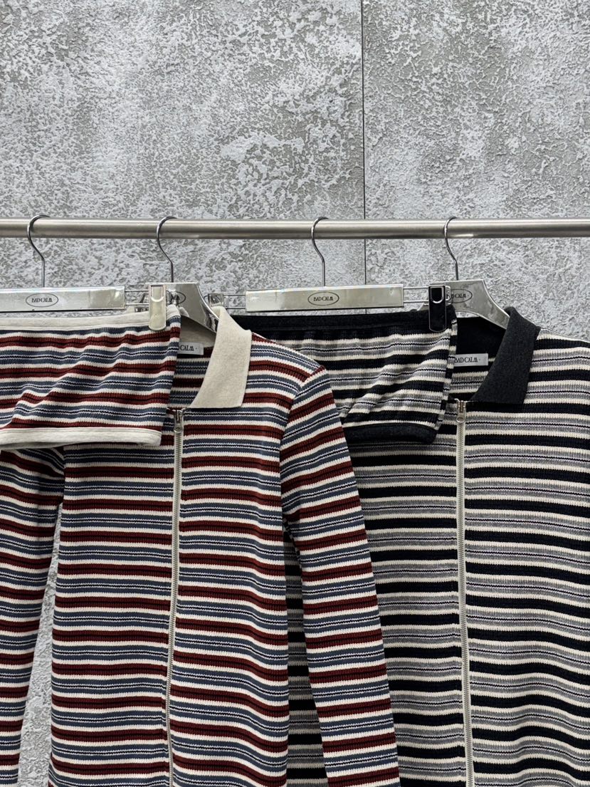 BADCALM東大門㊣直郵女士新款休閑職業推薦25秋冬真品套裝拉鏈BADCALM套裝