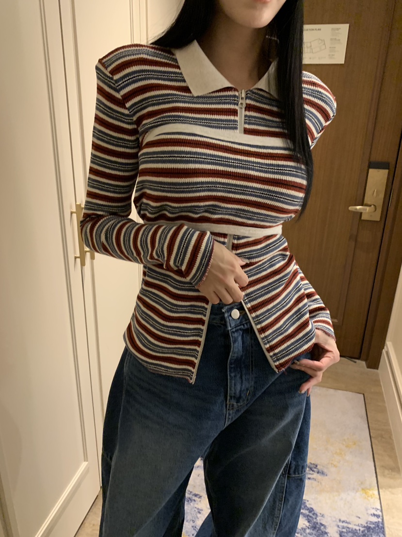 BADCALM東大門㊣直郵女士新款休閑職業推薦25秋冬真品套裝拉鏈BADCALM套裝