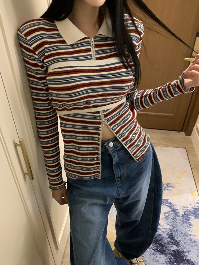 BADCALM東大門㊣直郵女士新款休閑職業推薦25秋冬真品套裝拉鏈BADCALM套裝